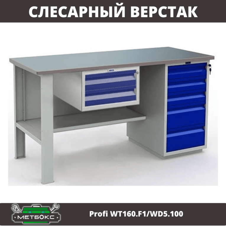 Верстак Profi WT160.F1/WD5.100 
