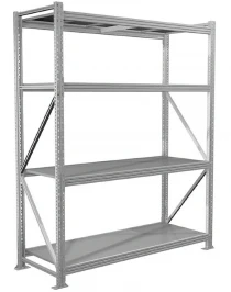 Стеллаж MS Profi 2500х2100х1000 4 полки