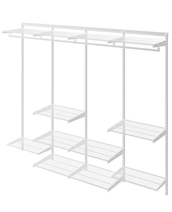 Гардеробная система Практик Home Max G240 белая Гардеробная система Практик Home Max G240 белая