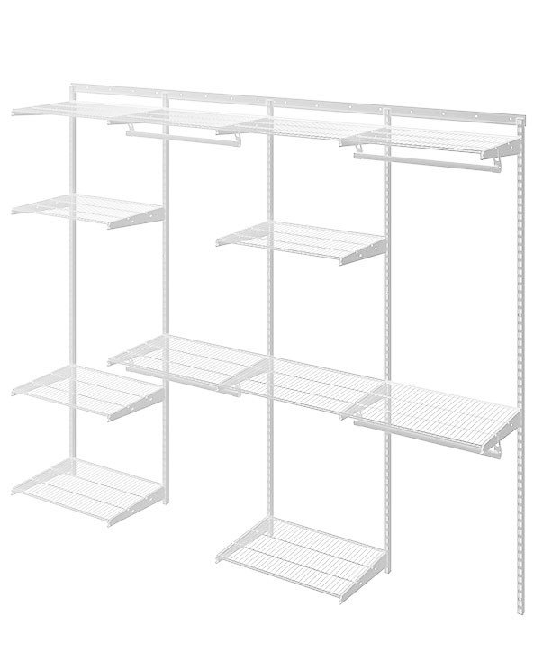 Гардеробная система Практик Home Max G240 белая Гардеробная система Практик Home Max G240 белая