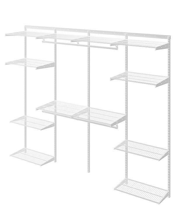 Гардеробная система Практик Home Max G240 белая Гардеробная система Практик Home Max G240 белая