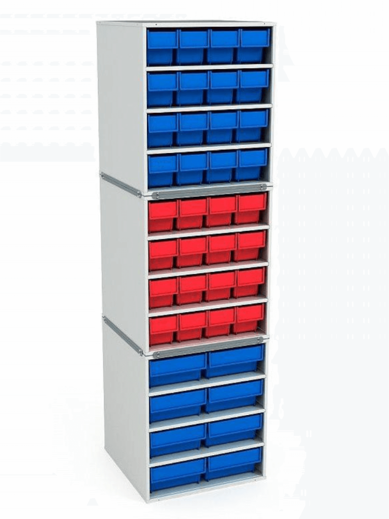 Стационарная кассетница ДиКом (на 3 яруса) Стационарная кассетница ДиКом (на 3 яруса)