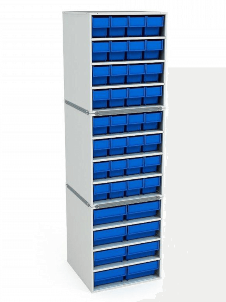 Стационарная кассетница ДиКом (на 3 яруса) Стационарная кассетница ДиКом (на 3 яруса)