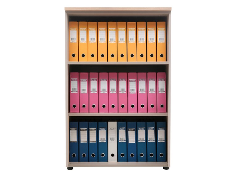 Шкаф NW 1280S открытый вяз натуральный/бежевый 