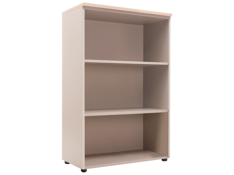 Шкаф NW 1280S открытый вяз натуральный/бежевый 