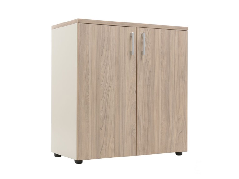 Шкаф NW 0880 закрытый вяз натуральный/бежевый 