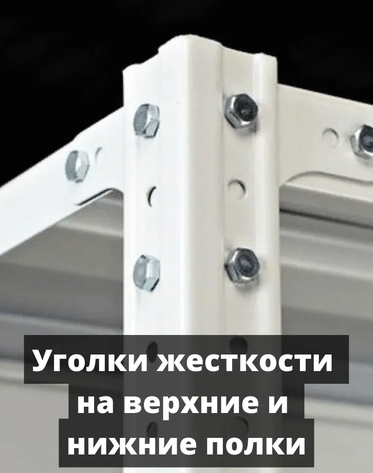 Стеллаж металлический Титан МС-750 1800x1000x500 10 полок 