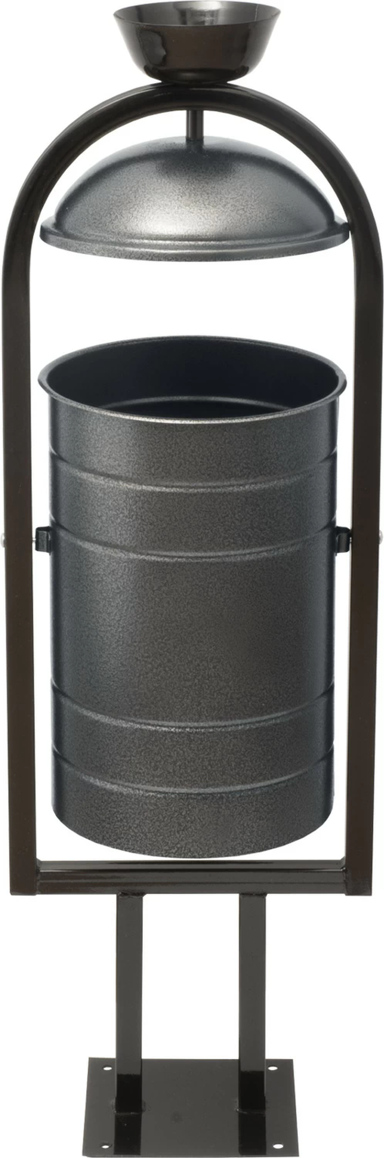 Урна металлическая 1010х330х280 мм серый антик Урна металлическая 1010х330х280 мм серый антик