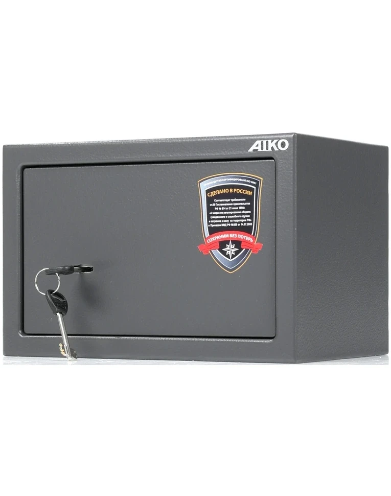 Сейф для пистолета Aiko TT-200, закрытый вид справа