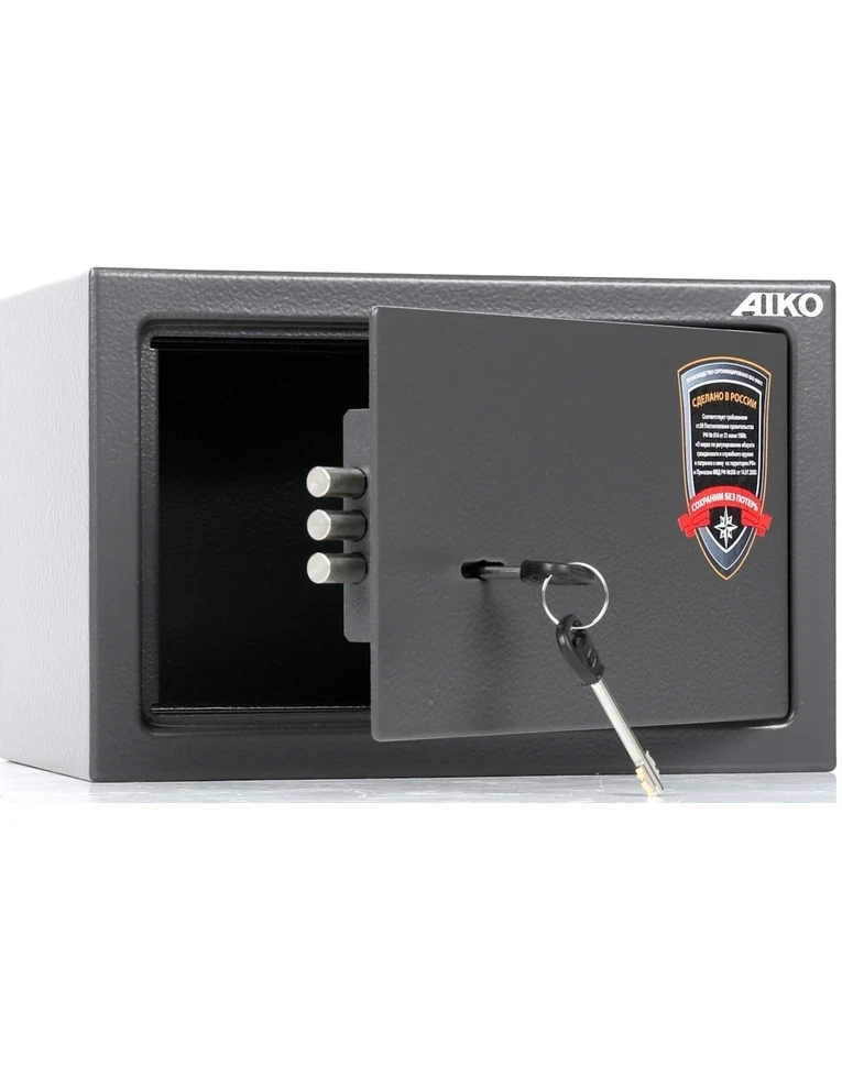 Сейф для пистолета Aiko TT-200, с открытой дверцей