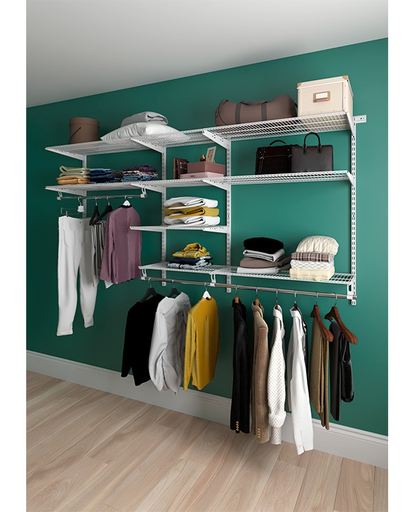 Гардеробная система Практик Home Optima G240 белая 