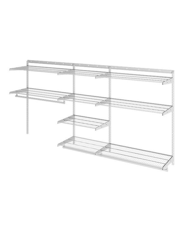 Гардеробная система Практик Home Optima G240 белая 