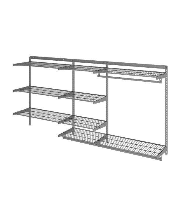 Гардеробная система Практик Home Optima G240 графит 