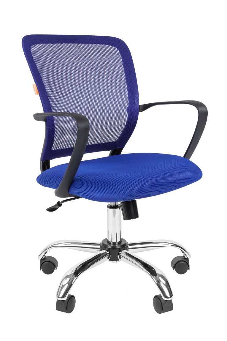 Офисное кресло Chairman 698 Россия TW-05 синий хром 