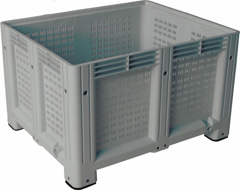 Big Box 1200x1000x580 мм перфорированный на ножках серый 