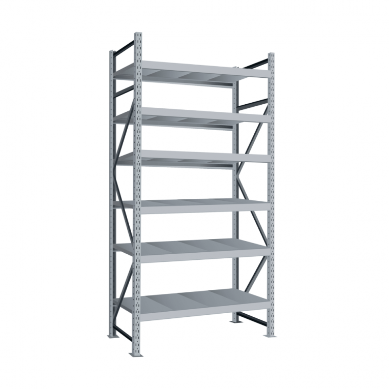 Стеллаж грузовой Диком СТ-051 2500х1500х850 с 6 ярусами 