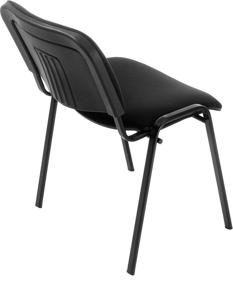 Стул Изо (черная ткань, металл черный) Стул Изо (черная ткань, металл черный)