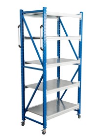 Стеллаж мобильный БиКом СТ-4 200x90x90 5 полок Стеллаж мобильный БиКом СТ-4 200x90x90 5 полок