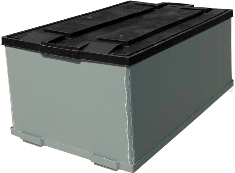 Контейнер 1200х800х760 мм сплошной на п/дно 