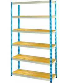 Стеллаж металлический МКФ 3000х1820х500 6 полок Стеллаж металлический МКФ 3000х1820х500 6 полок