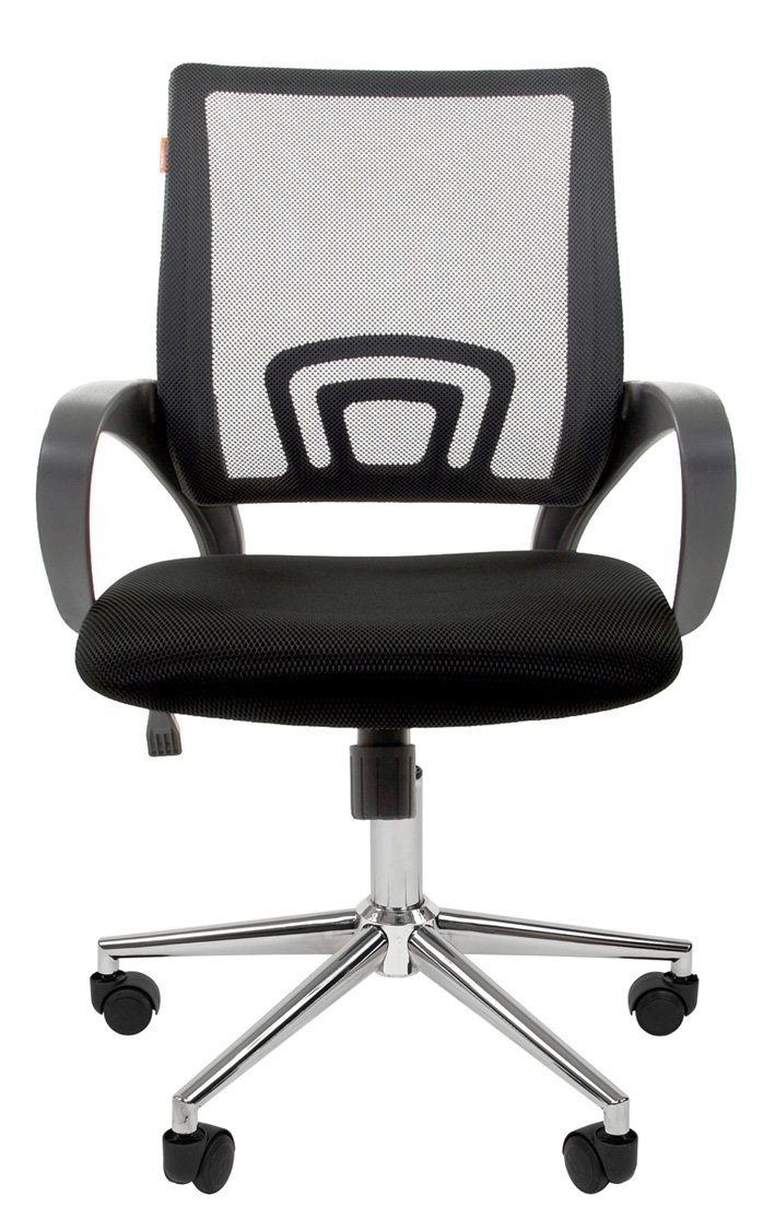 Офисное кресло Chairman 696 Россия TW черный хром new 