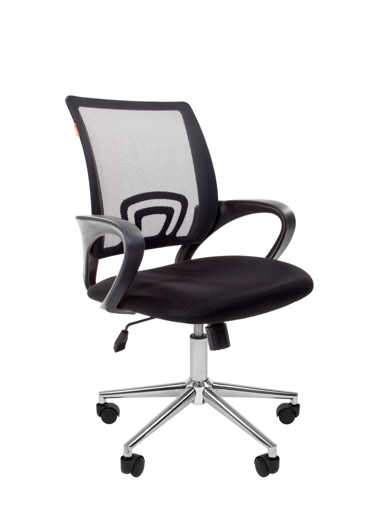 Офисное кресло Chairman 696 Россия TW черный хром new 