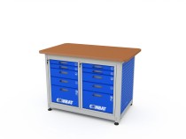 Верстак двухтумбовый COMBAT 2505.1310 Верстак двухтумбовый COMBAT 2505.1310