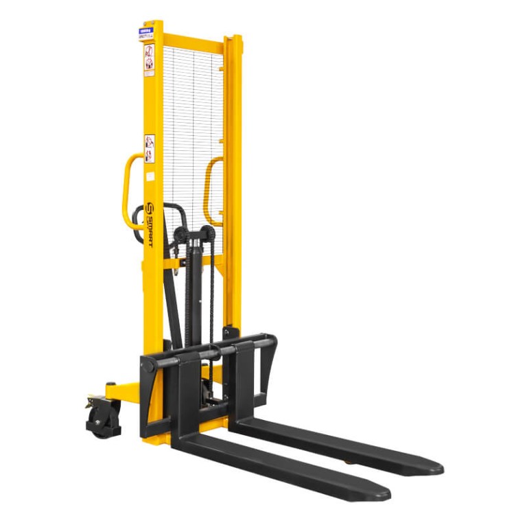 Ручной гидравлический штабелер SDA 1516 (1500 кг; 1,6 м; вилы 300-850 мм) SMARTLIFT (SMART) 