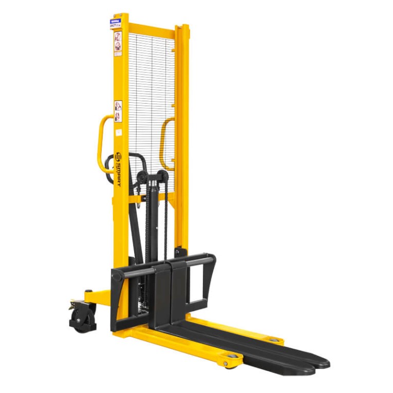 Ручной гидравлический штабелер SDA 1516 (1500 кг; 1,6 м; вилы 300-850 мм) SMARTLIFT (SMART)  Ручной гидравлический штабелер SDA 1516 (1500 кг; 1,6 м; вилы 300-850 мм) SMARTLIFT (SMART)