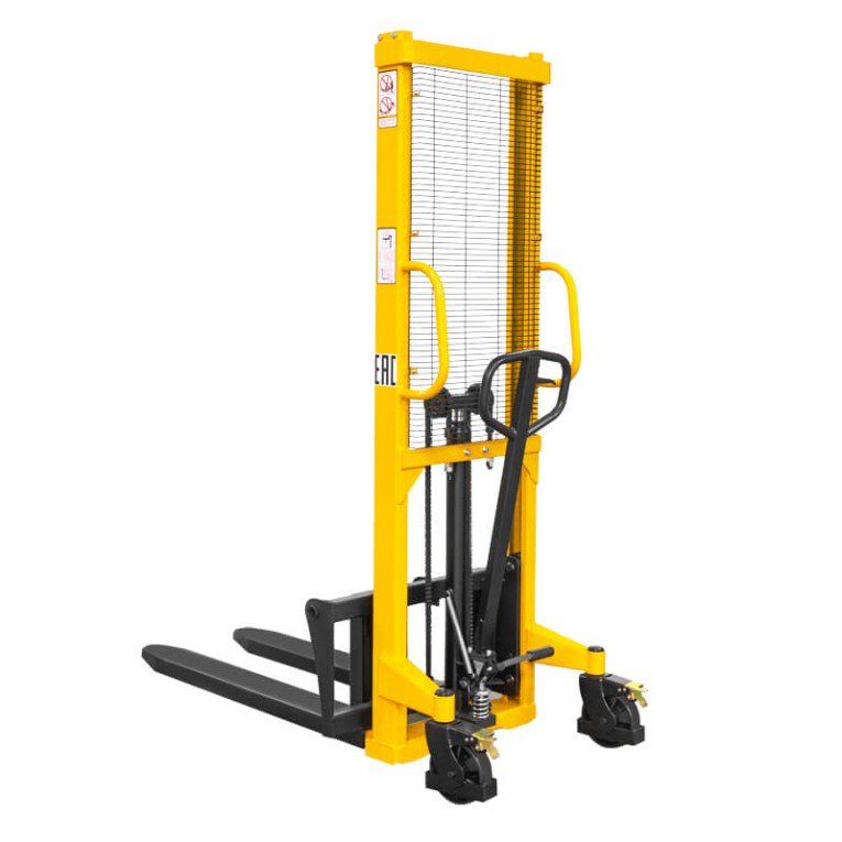 Ручной гидравлический штабелер SDA 1516 (1500 кг; 1,6 м; вилы 300-850 мм) SMARTLIFT (SMART)  Ручной гидравлический штабелер SDA 1516 (1500 кг; 1,6 м; вилы 300-850 мм) SMARTLIFT (SMART)
