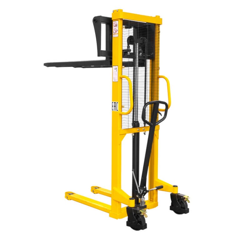 Ручной гидравлический штабелер SDA 1516 (1500 кг; 1,6 м; вилы 300-850 мм) SMARTLIFT (SMART)  Ручной гидравлический штабелер SDA 1516 (1500 кг; 1,6 м; вилы 300-850 мм) SMARTLIFT (SMART)
