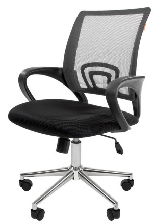 Офисное кресло Chairman 696 Россия TW серый хром new