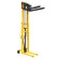 Ручной гидравлический штабелер SDA 1530 (1500 кг; 3 м; вилы 300-850 мм) SMARTLIFT (SMART) 