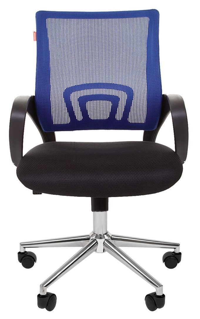 Офисное кресло Chairman 696 Россия TW синий хром new 