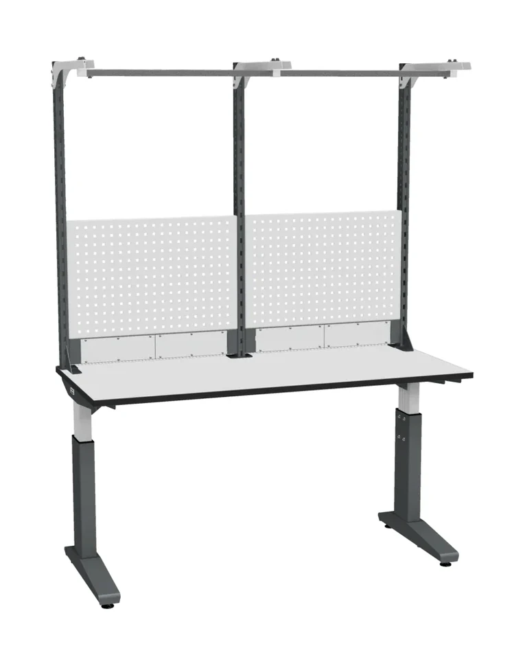 Стол монтажный ДиКом СР-150-01, ESD Thermopal, регулировка винтом, экран Э2 