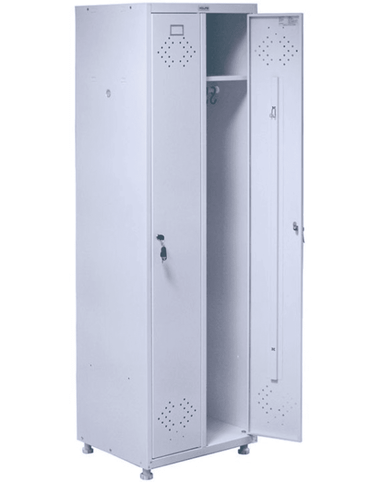 Медицинский шкаф для одежды Hilfe МД 2 ШМ-SS Медицинский шкаф для одежды Hilfe МД 2 ШМ-SS