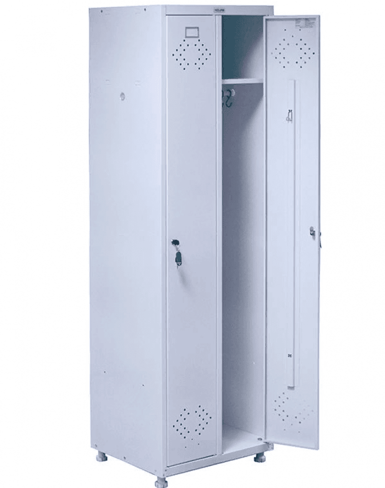 Медицинский шкаф для одежды Hilfe МД 2 ШМ-SS Медицинский шкаф для одежды Hilfe МД 2 ШМ-SS