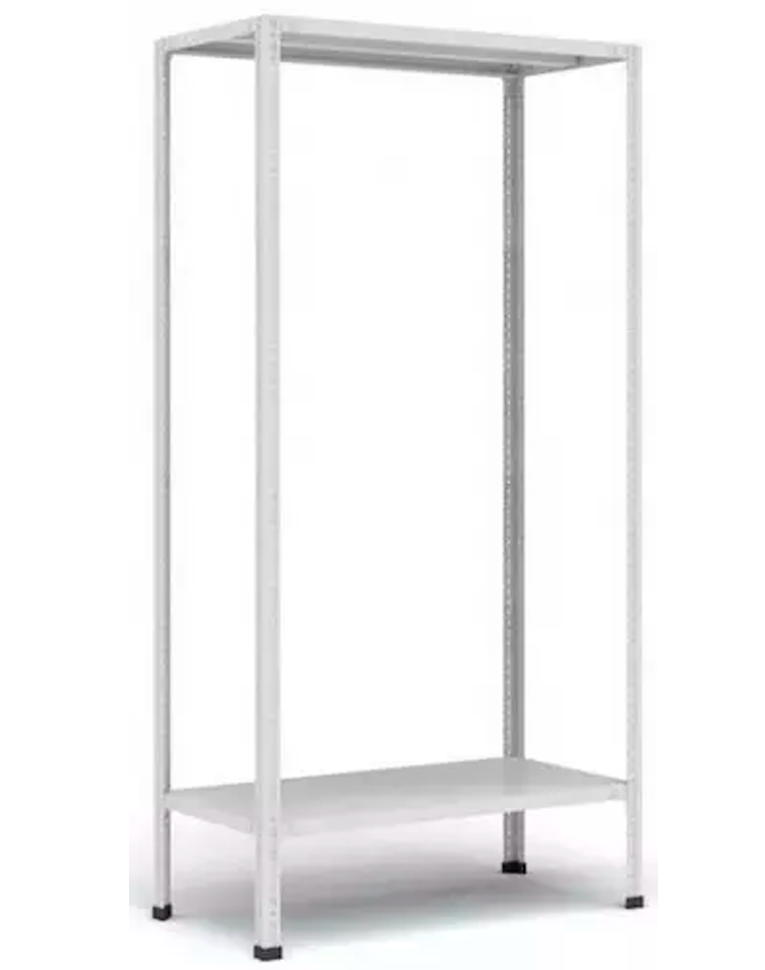 Стеллаж металлический Титан МС-500 1000х700х300 2 полки Стеллаж металлический Титан МС-500 1000х700х300 2 полки