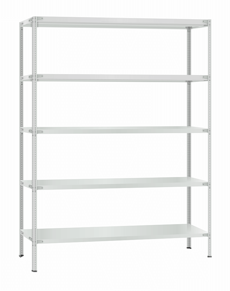 Стеллаж металлический Титан МС-900 2200x1000x400 5 полок Стеллаж металлический Титан МС-900 2200x1000x400 5 полок