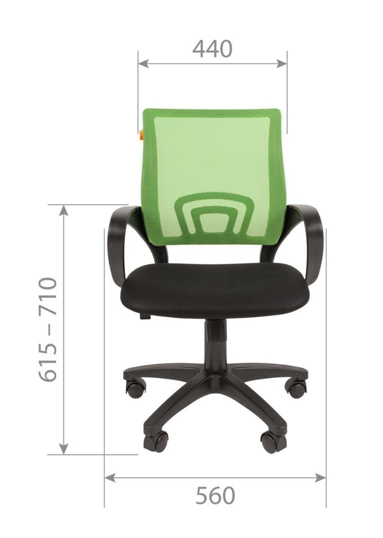 Офисное кресло Chairman 696 Россия TW-05 синий  Офисное кресло Chairman 696 Россия TW-05 синий