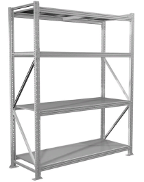 Стеллаж MS Profi 2000х1800х400 4 полки Стеллаж MS Profi 2000х1800х400 4 полки