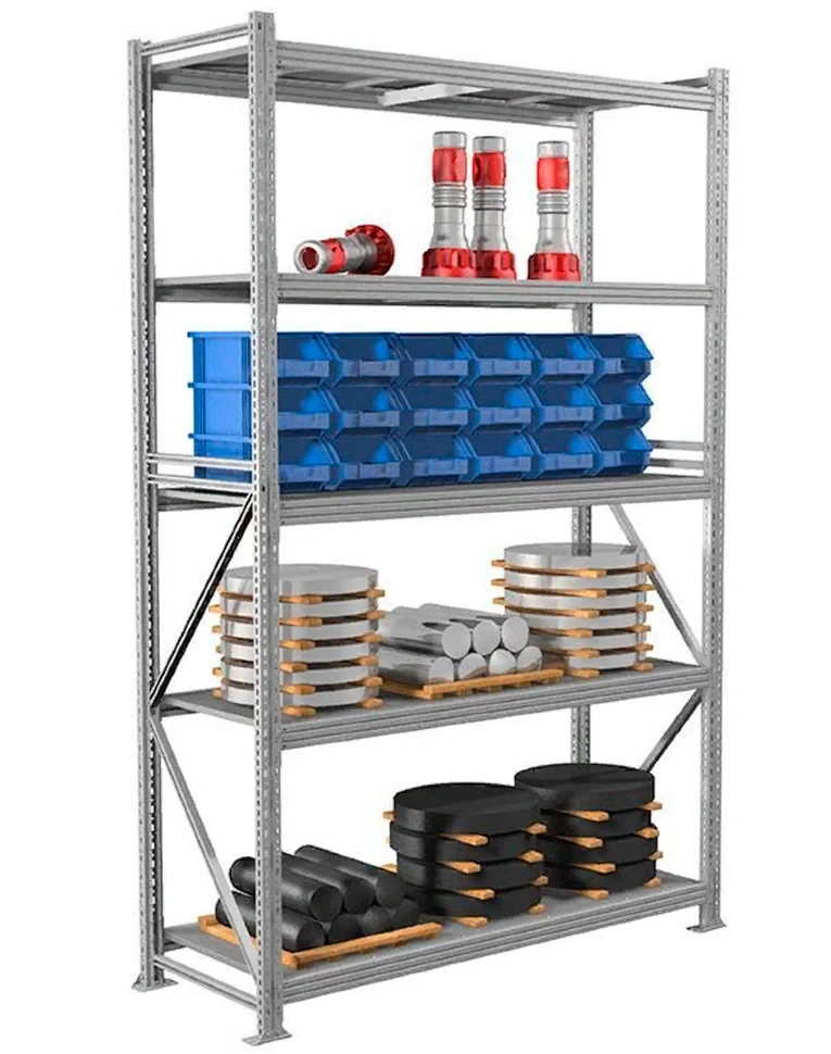 Стеллаж MS Profi 3000х1800х400 5 полок 
