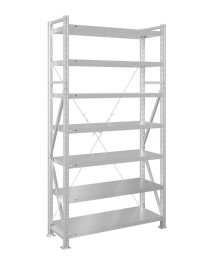 Стеллаж MS U 2000x700x1000 7 полок (400 кг, металл)