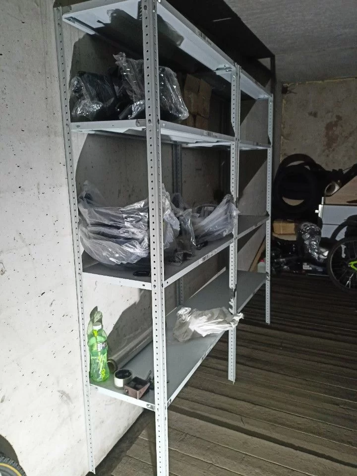 Стеллаж металлический Титан МС-500 2000х1200х400 4 полки 