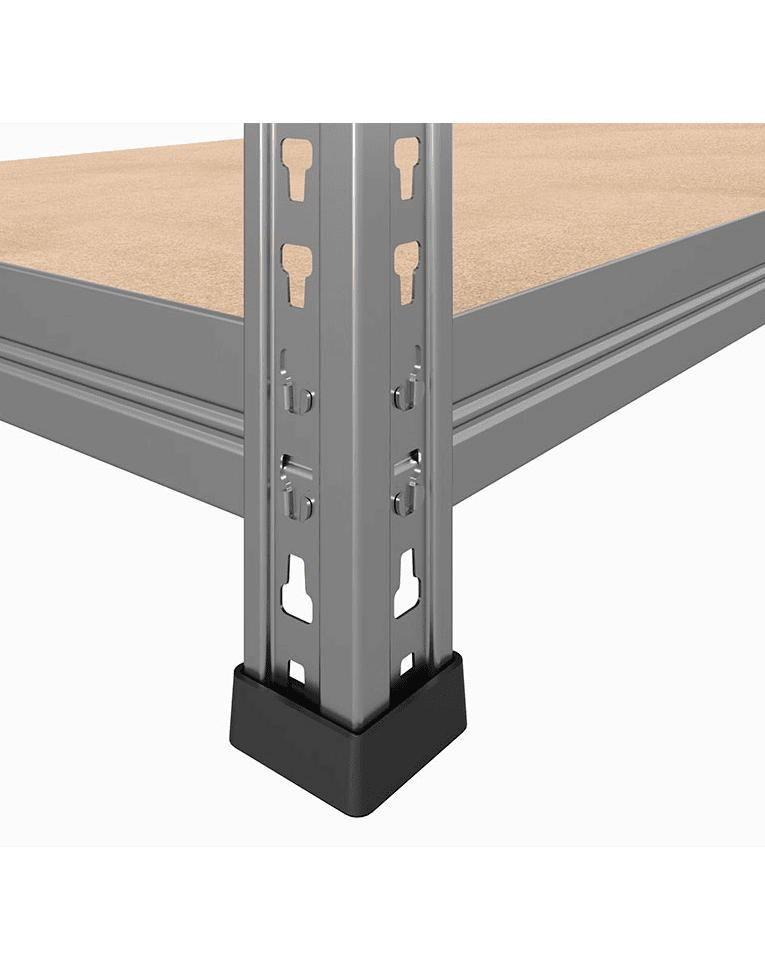 Стеллаж быстросборный ЛОФТ (SBL) 1800x1200x400 5 полок (цинк) 