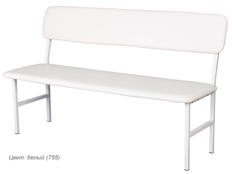 Банкетка терапевтическая МД БС (Белый) 