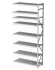 Дополнительная секция MS Profi 2000x1200x800 8 полок 
