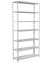 Стеллаж MS Standart 1850х700х300 7 полок Стеллаж MS Standart 1850х700х300 7 полок