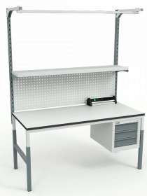 Стол монтажный ДиКом СР-М-150/90-04 ESD Пластик Стол монтажный ДиКом СР-М-150/90-04 ESD Пластик