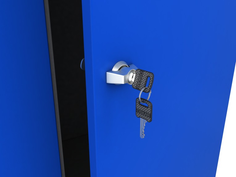 Шкаф гардеробный металлический COMFORT 1700/22 (600) 